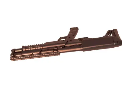 KelTec KSG 12 Ga Bullpup Shotgun 3D print model