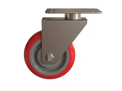 4 inch Wheel Free 3D model