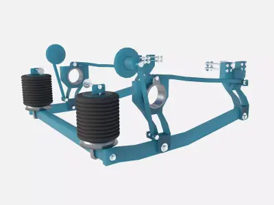 air suspensior 3D model