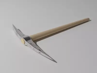 Industrial Pickaxe 3D model