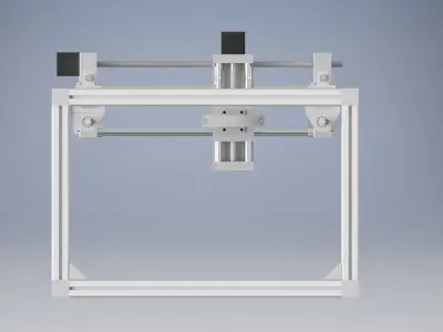 DIY CNC 3D model