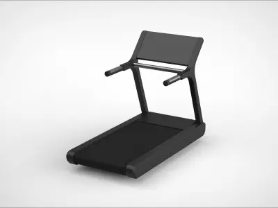 running machine 3D model