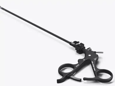 Laparoscopic Articulated Claw Forceps 3D model