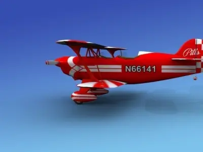 Pitts Special 3D model 3