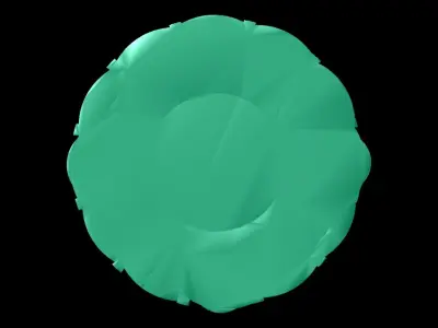 Icon of Ancient Mayan Calendar 3D printable Model 3D print model