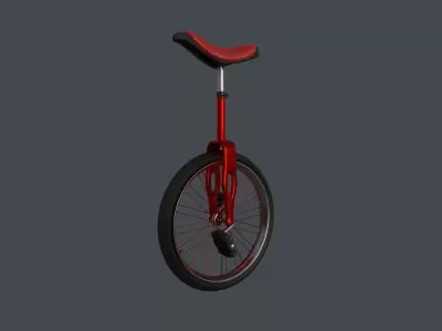 VEHC-001 Unicycle 3D model
