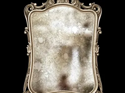 Oficina Inglesa Clemence classical mirror 3D model