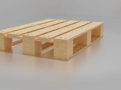 Pallet wooden pallets Free 3D model purchase