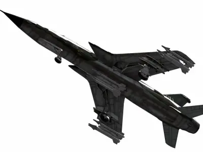 AirCraft 07 - fighter 3D model