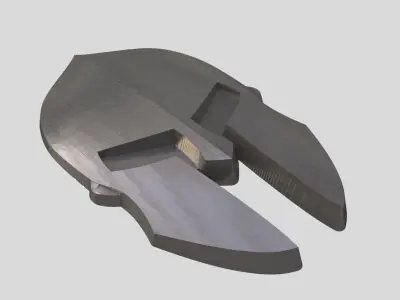 Knight helmet 3D print model