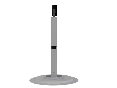 FACE TERMINAL Low-poly 3D model
