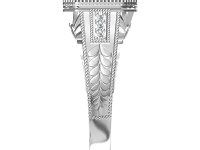 Wedding Ring  3D print model 269