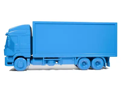 Freight truck 3D print model