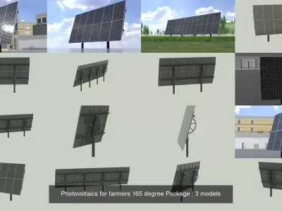 Photovoltaics for farmers 165 degree Package