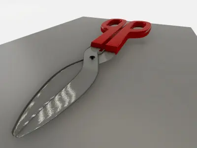  Garden Shears High Quality 3D Model FREE DOWNLOAD Free low-poly 3D model