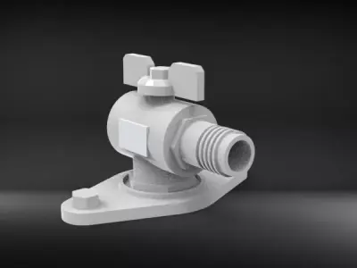Valve 3  3D print model