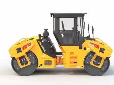  Road Roller 1  3D model