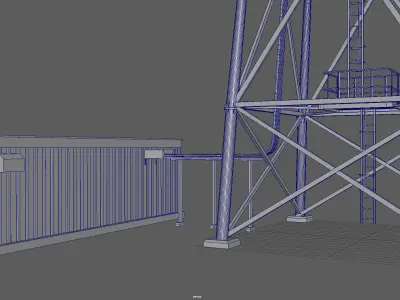 COMMUNICATION TOWER 3D model purchase