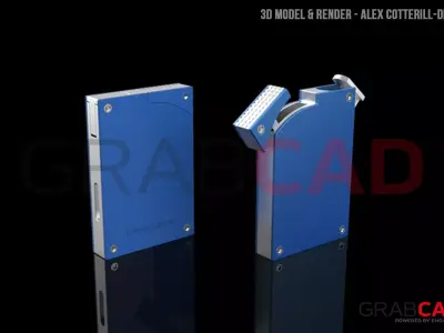 Porsche Design PD5 Lighter Free 3D model