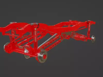 20 Inch Sema Lift Low-poly 3D model