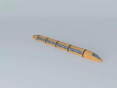 Royal RailTorpedo Free 3D model