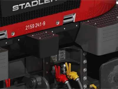 Stadler Euro Dual DB 3D model