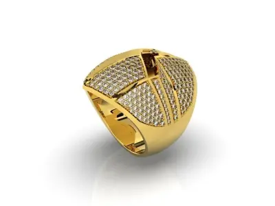 SPARTAN RING - JEWELRY 3D - AN-607 3D print model