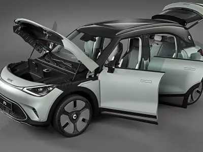 2023 Smart 1 Premium 3D model