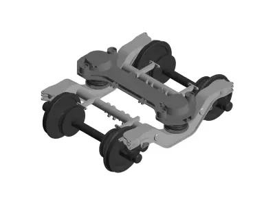 bogie 3D model