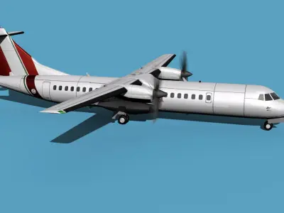 ATR  ATR-72-600 Guardia Coastiera 3D model
