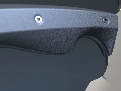 Hunting and combat modern Axe 3D model