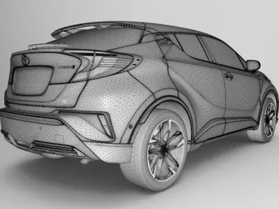 Toyota C-HR GR Sport 2021 3D model purchase