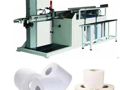  High Speed Band Saw Toilet Paper Roll Cutting Machine 3D model