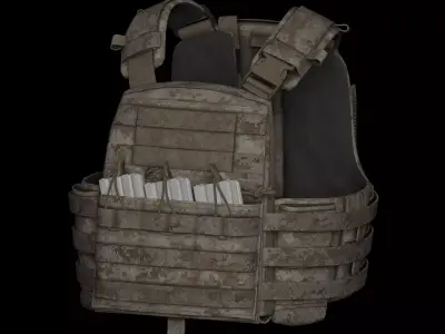 Crye CPC and NCPC Low-poly 3D model