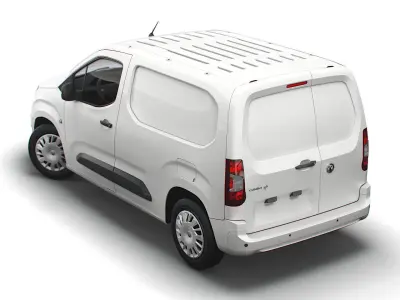 Vauxhall E Combo SWB Limited Van 2022 3D model