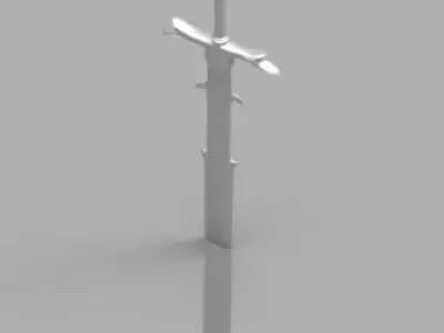Greatsword lord of rings sword 3D model