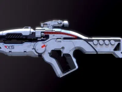 X5 Ghost Mass Effect 3D model