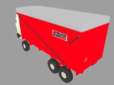 Dion 1016  Low-poly 3D model
