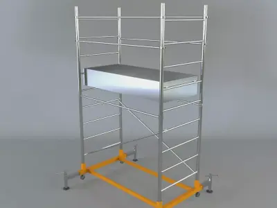 Scaffolding stand 3D model