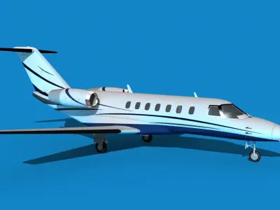 Cessna C528 Citation CJ3 V01 3D model