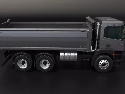 Iveco X-Way 4x4 Tipper 3D model