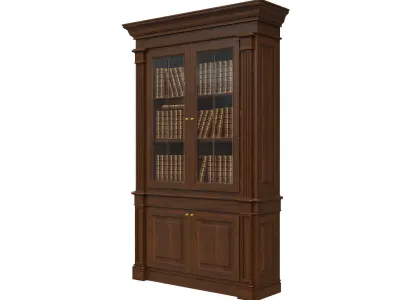 Bookcase 1500 3D model