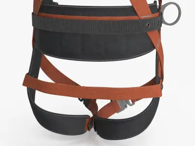 Full Body Harness Construction Harness 3D model