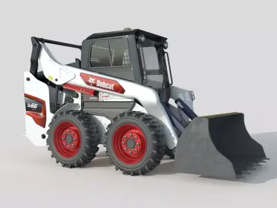 Bobcat S66 Skid Steer Loader 3D model