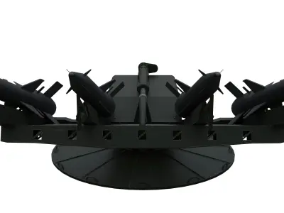 Missile Launcher Low-poly 3D model