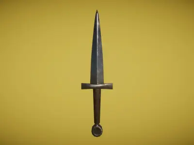 Real World - Medieval Daggers Low-poly 3D model
