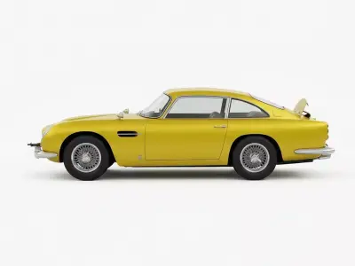 Classic British Grand Tourer 3D model