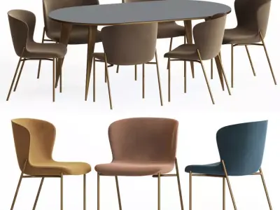 Dining Set 54 3D model