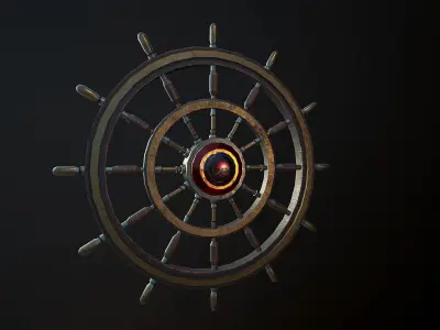 Pirate Wheel Collection  3D model