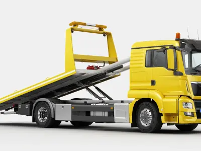 Tow Truck 4X2 3D model